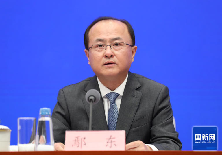 商务部副部长鄢东。图/国新网